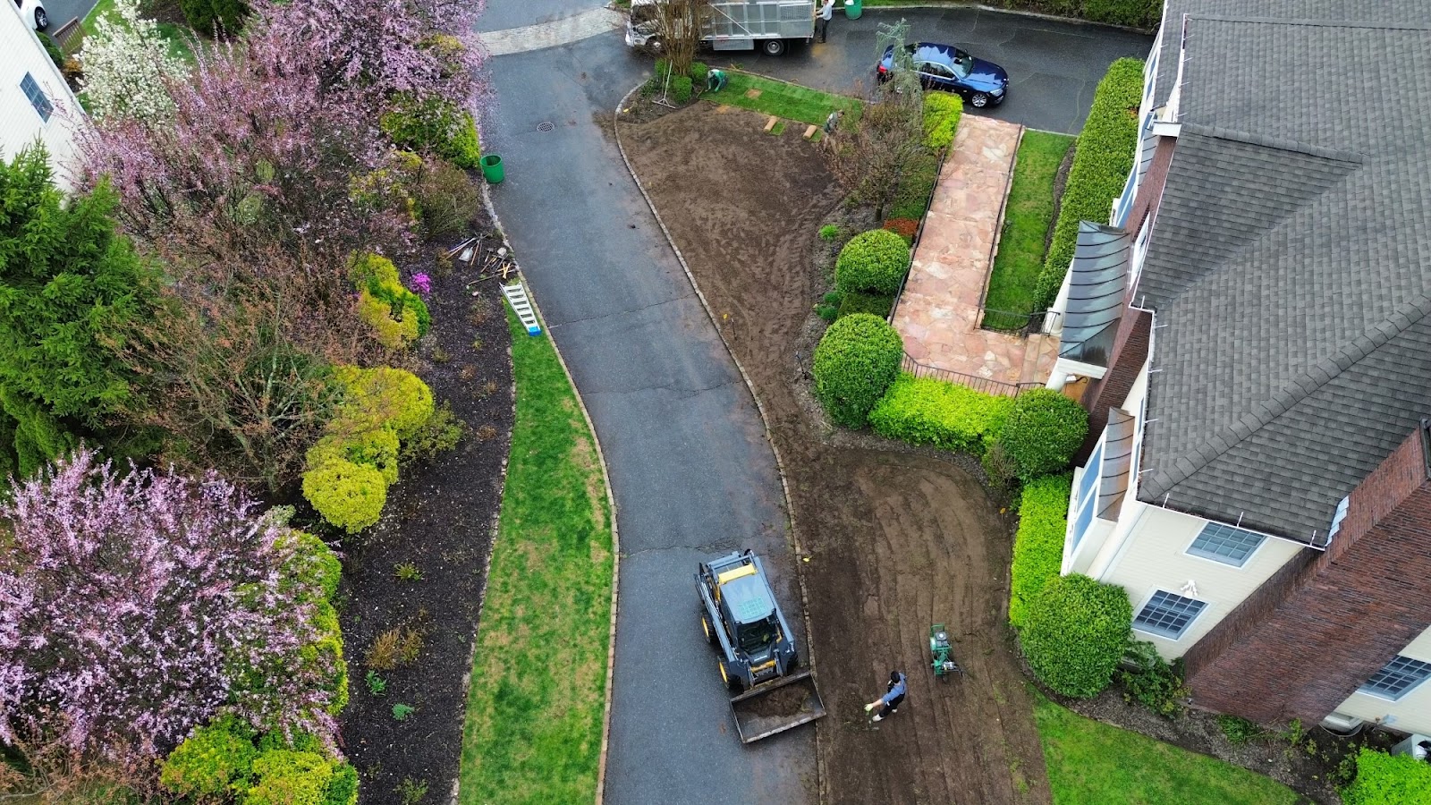Front yard sod and lawn care in Nassau County, NY